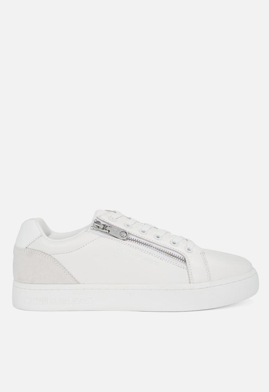 Calvin Klein - Classic Cupsole Zip Low IN - Triple Bright White