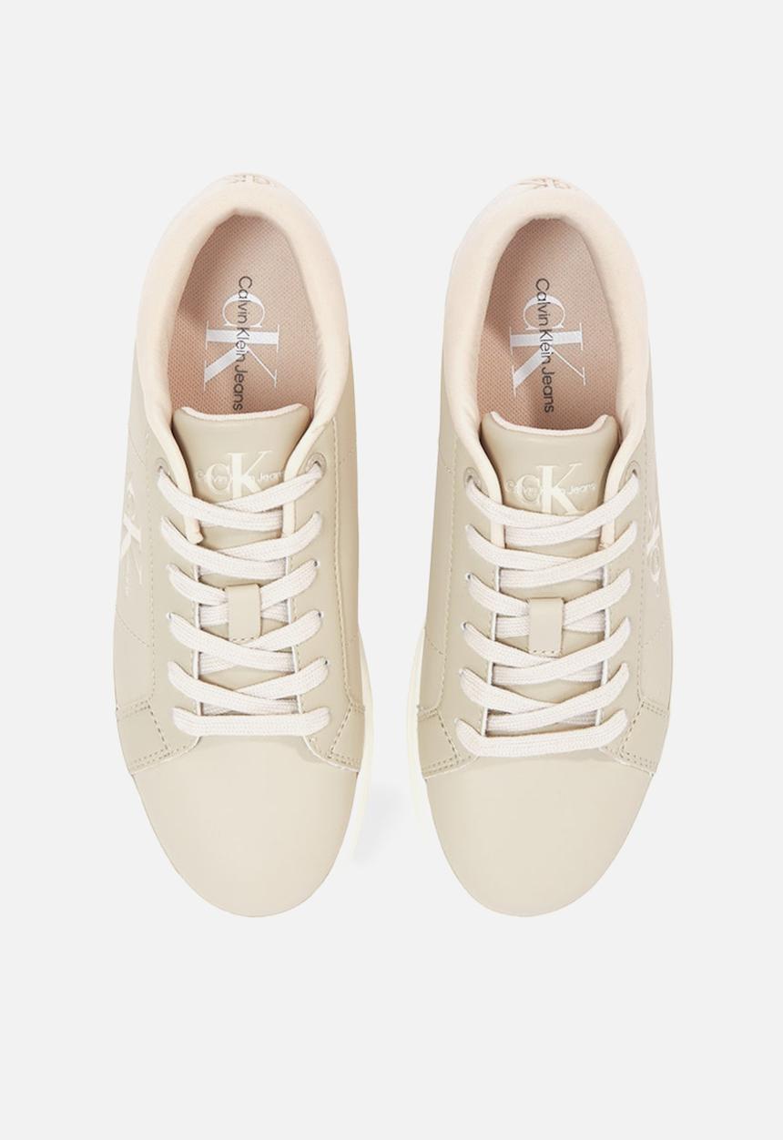 Calvin Klein - Classic Cupsole Low Lace-up Lth Wn - Eggshell/Whisper Pink