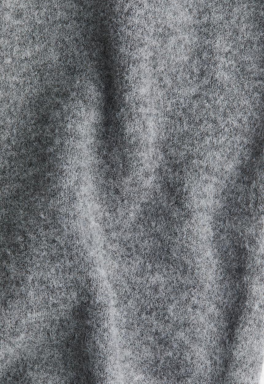 H&M - Fine-knit leggings - grey marl 