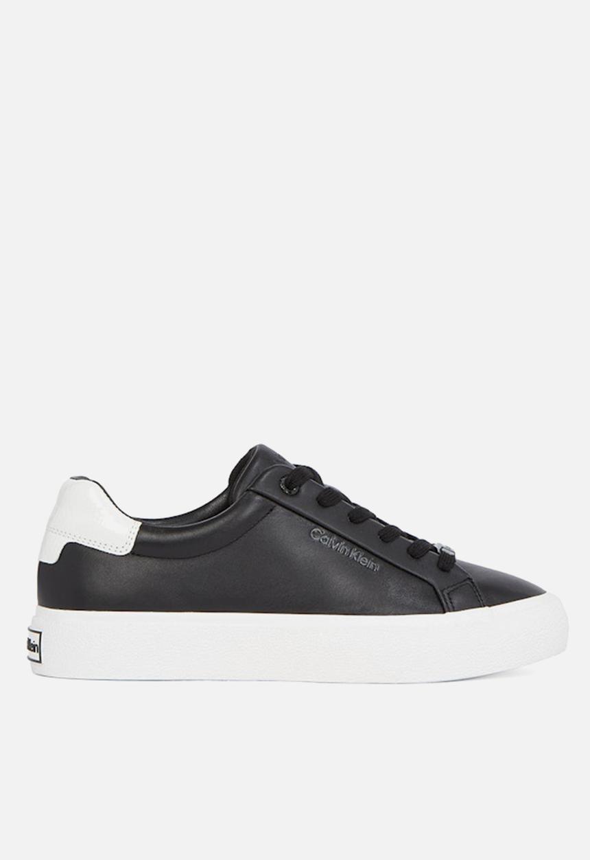 Calvin Klein - Vulc Lace Up Texture Fox - Lth - Black & White 