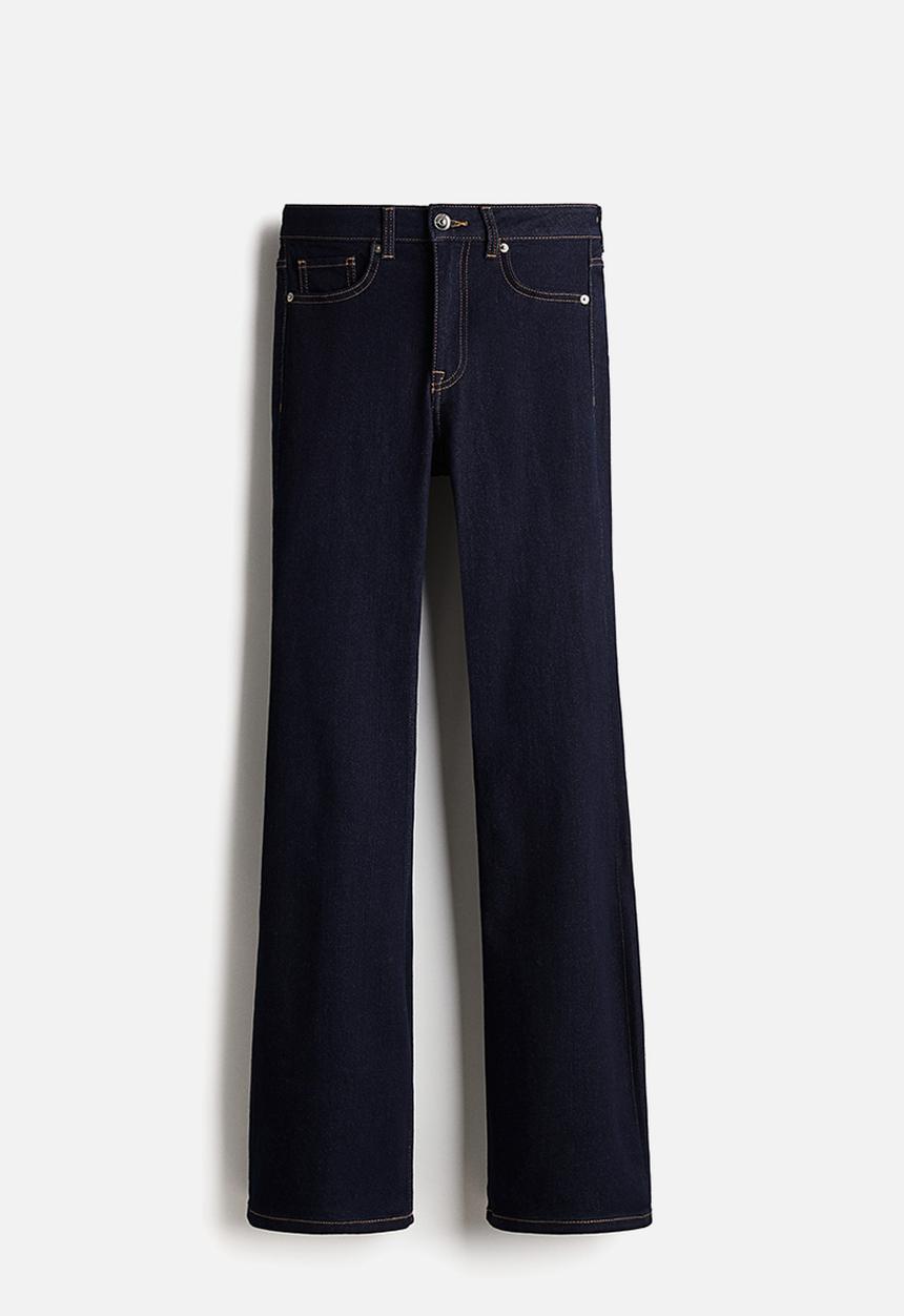 H&M - Flared high jeans - dark blue