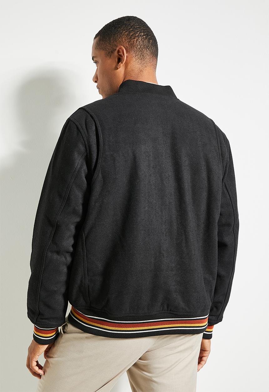 Ben Sherman - Wool College Jacket - Black