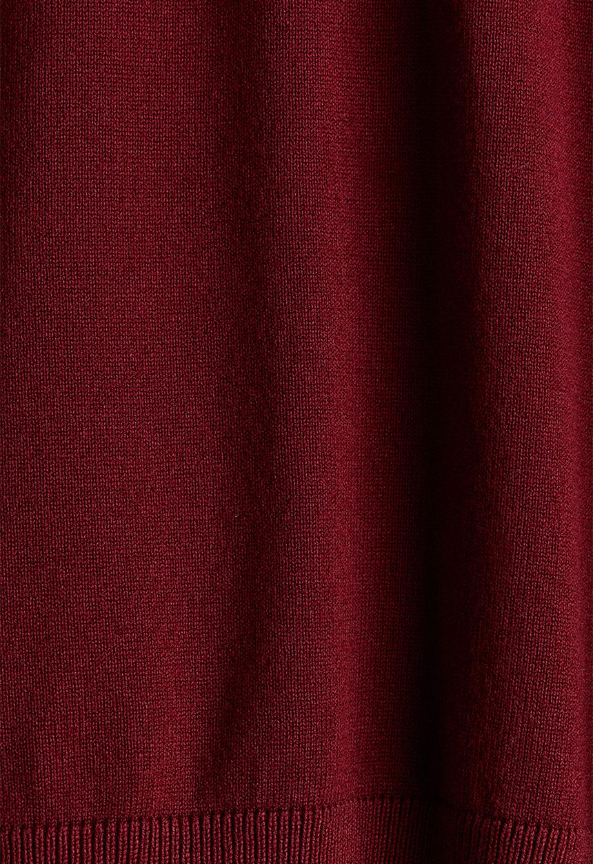H&M - Short fine-knit jumper - red