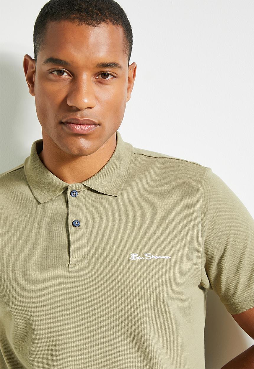 Ben Sherman - Ben Polo Short Sleeve - Olive Night