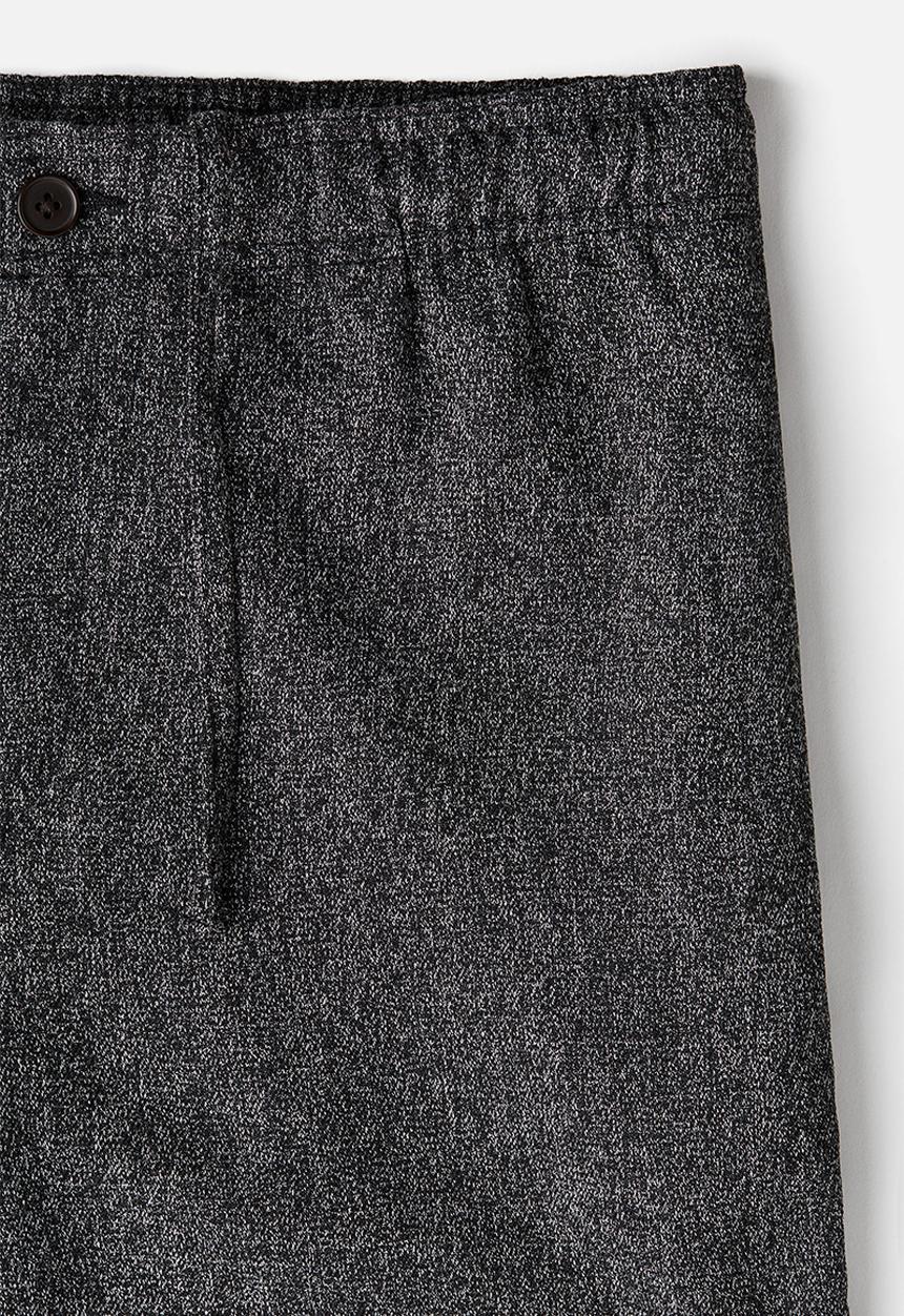 H&M - Relaxed fit twill trousers - black