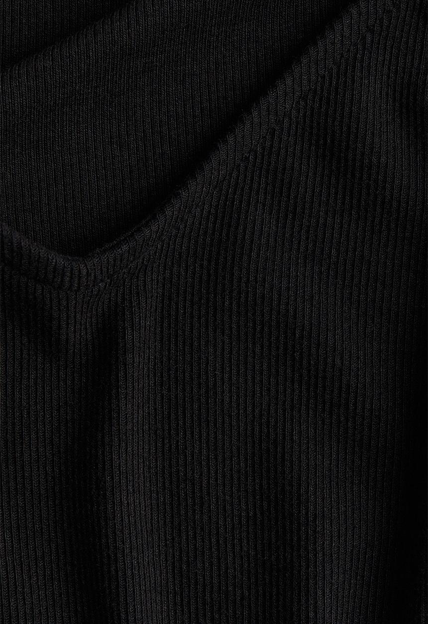 H&M - Fine-knit top - black