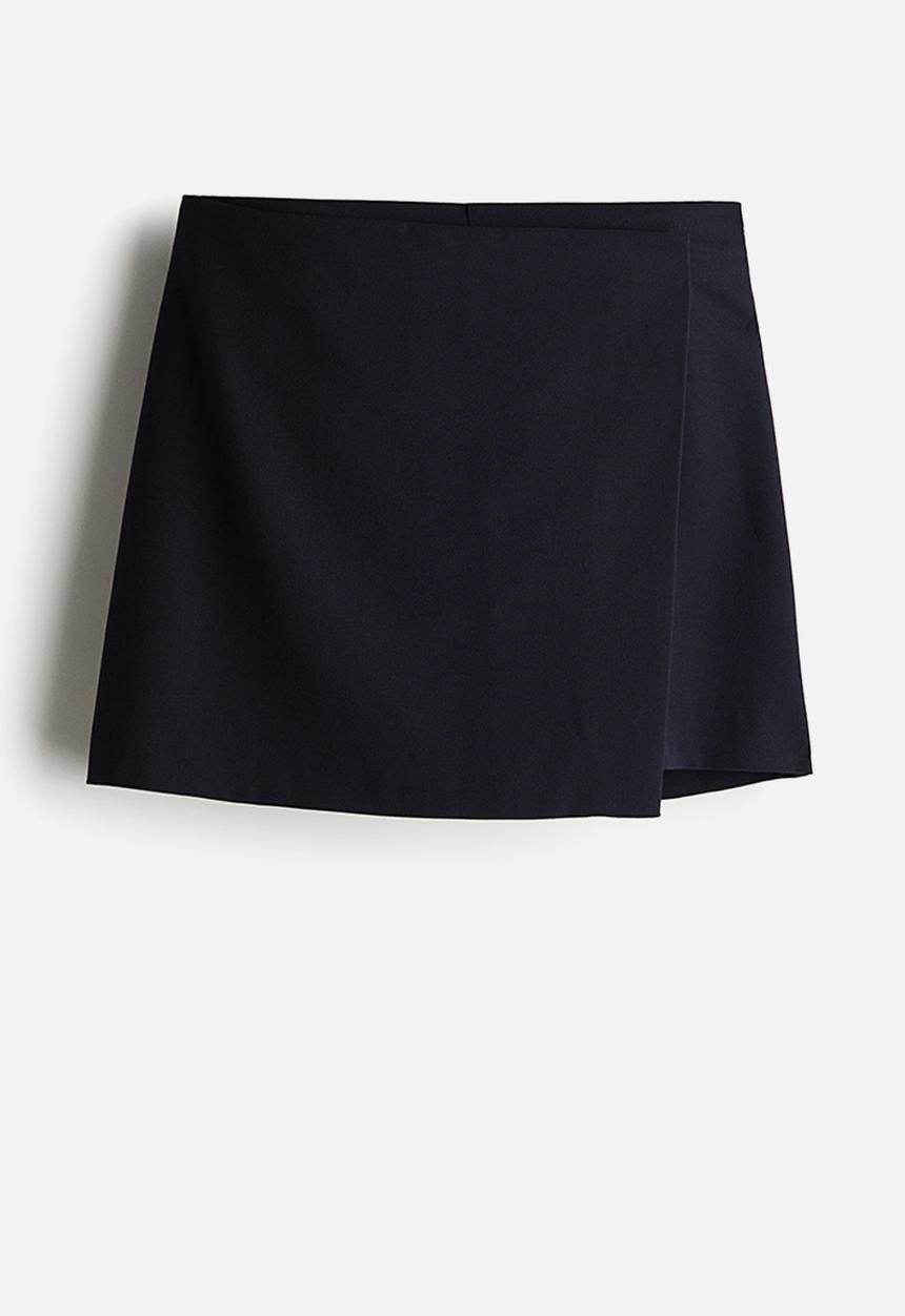 H&M - Mini skort - navy blue - 1238421005