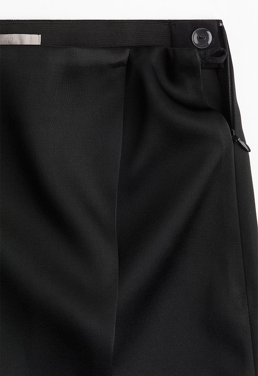 H&M - Wrap skort - black