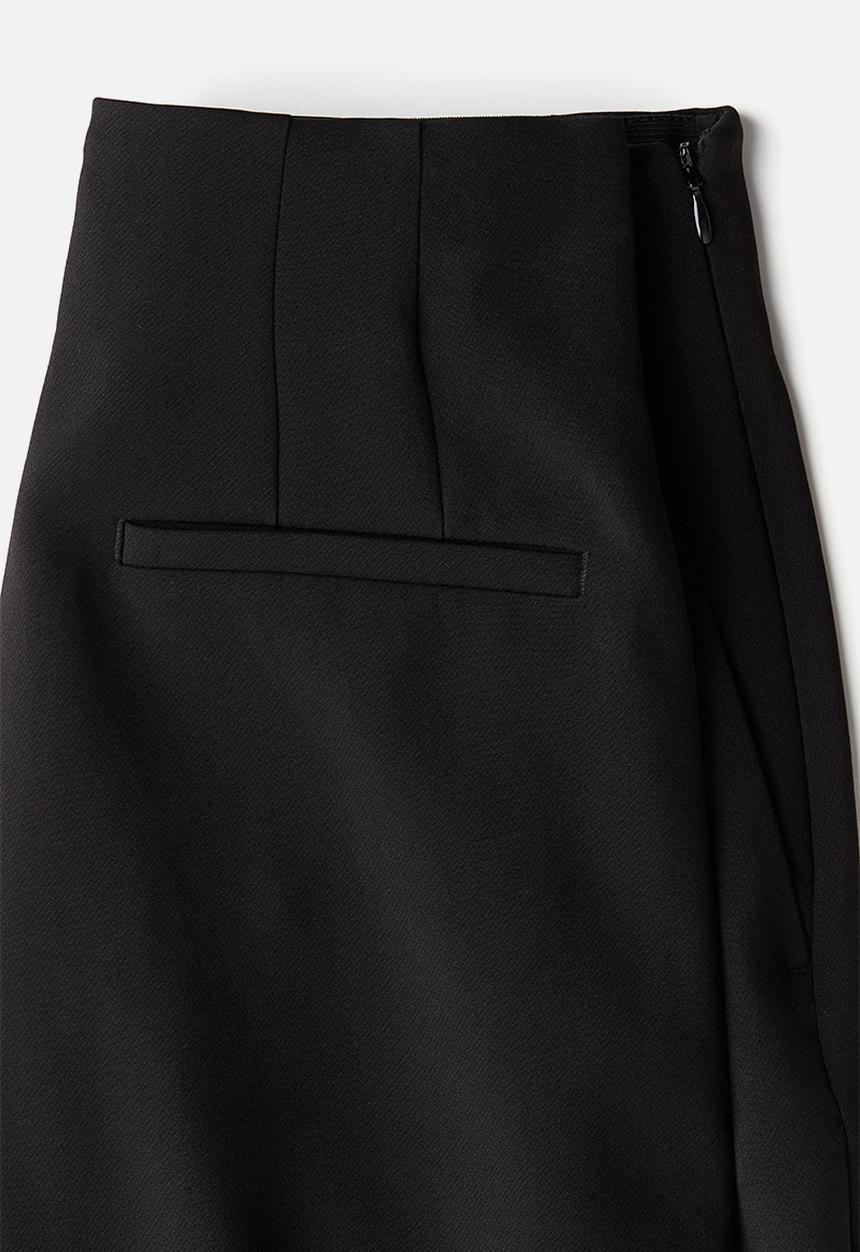 H&M - Wide trousers - black