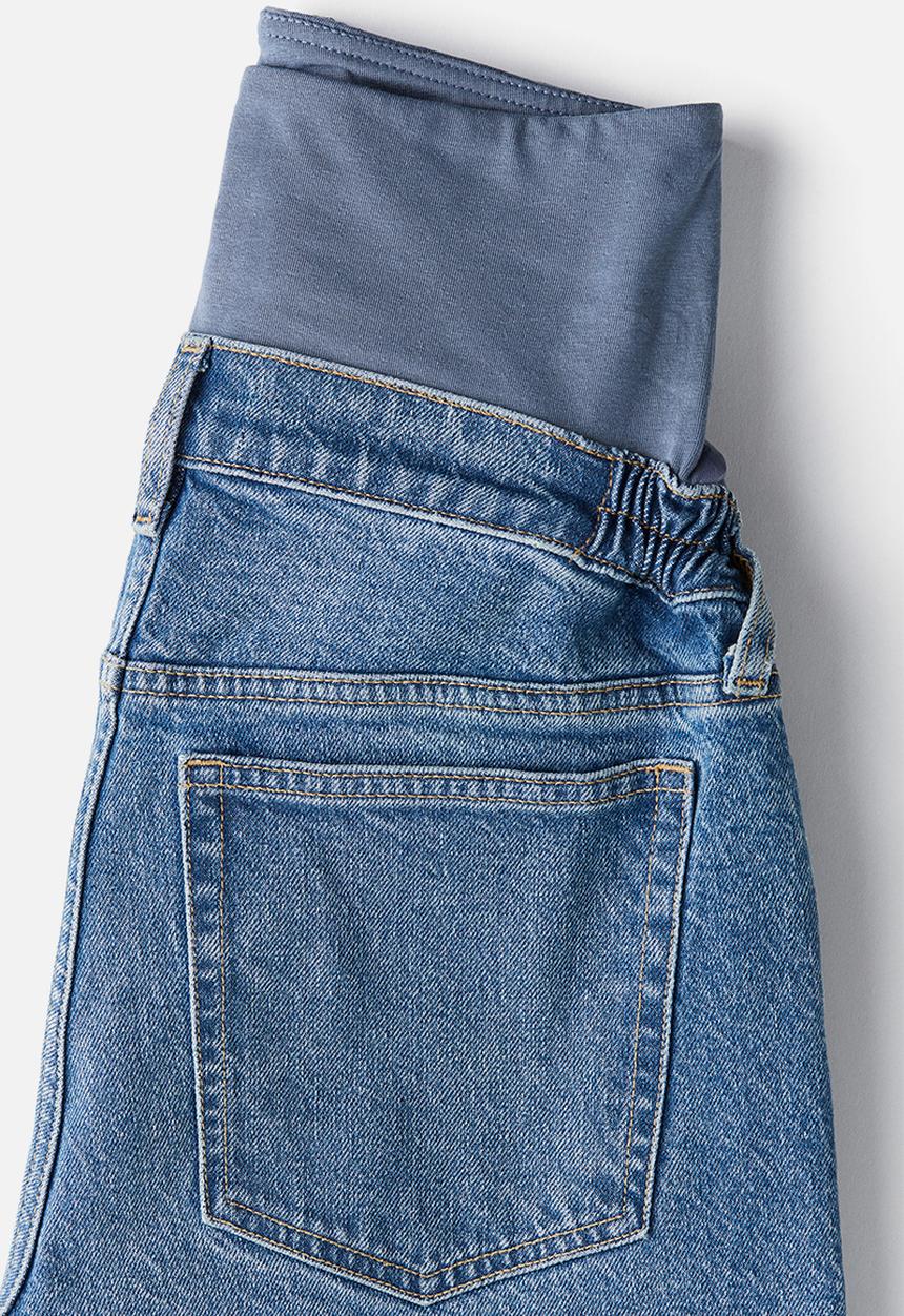H&M - Mama straight jeans - light denim blue