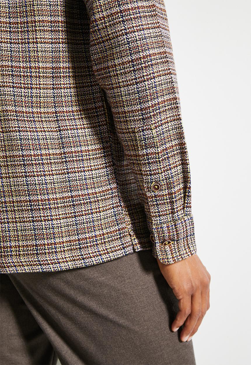 Ben Sherman - Diffused Overshirt - Rust