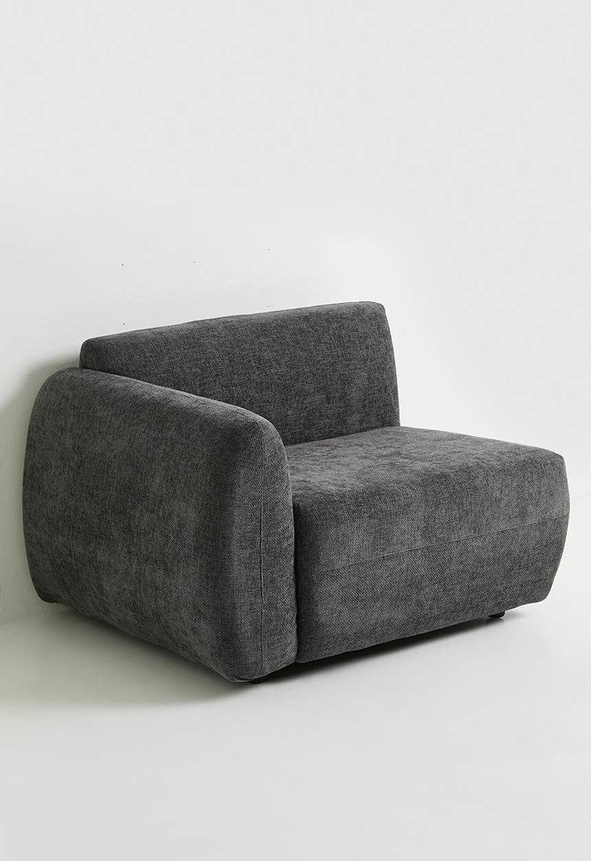 Sixth Floor - Rani modular corner wedge - charcoal