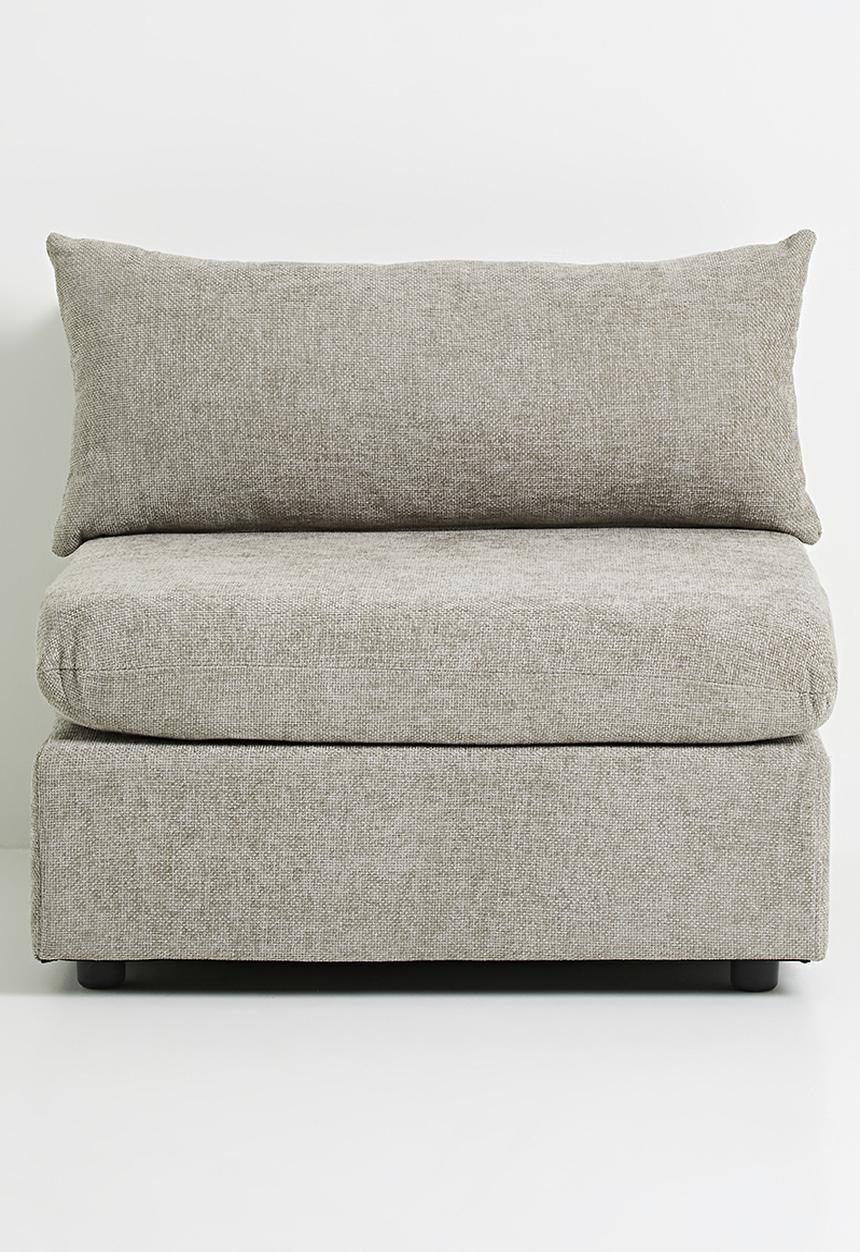 Sixth Floor - Starya armless single seater - stone