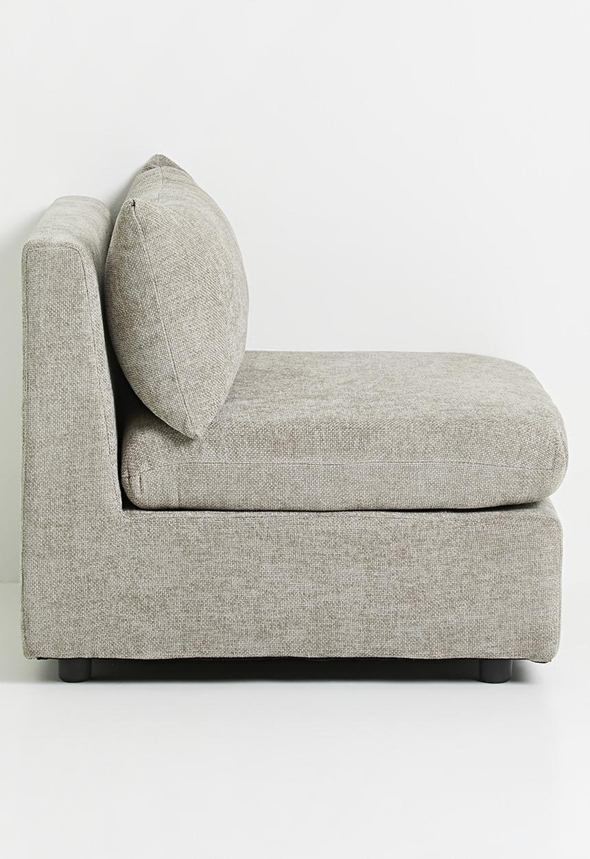 Sixth Floor - Starya armless single seater - stone