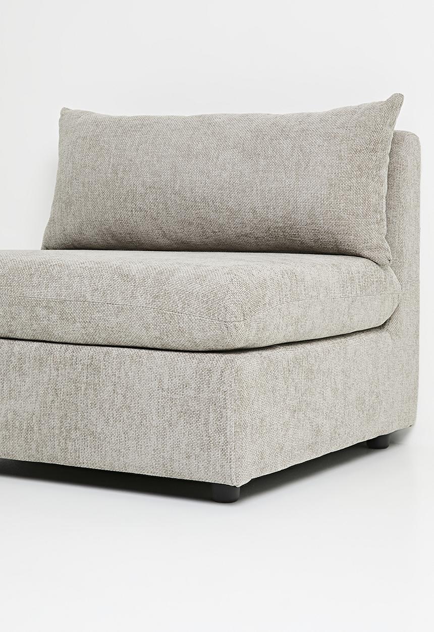 Sixth Floor - Starya armless single seater - stone