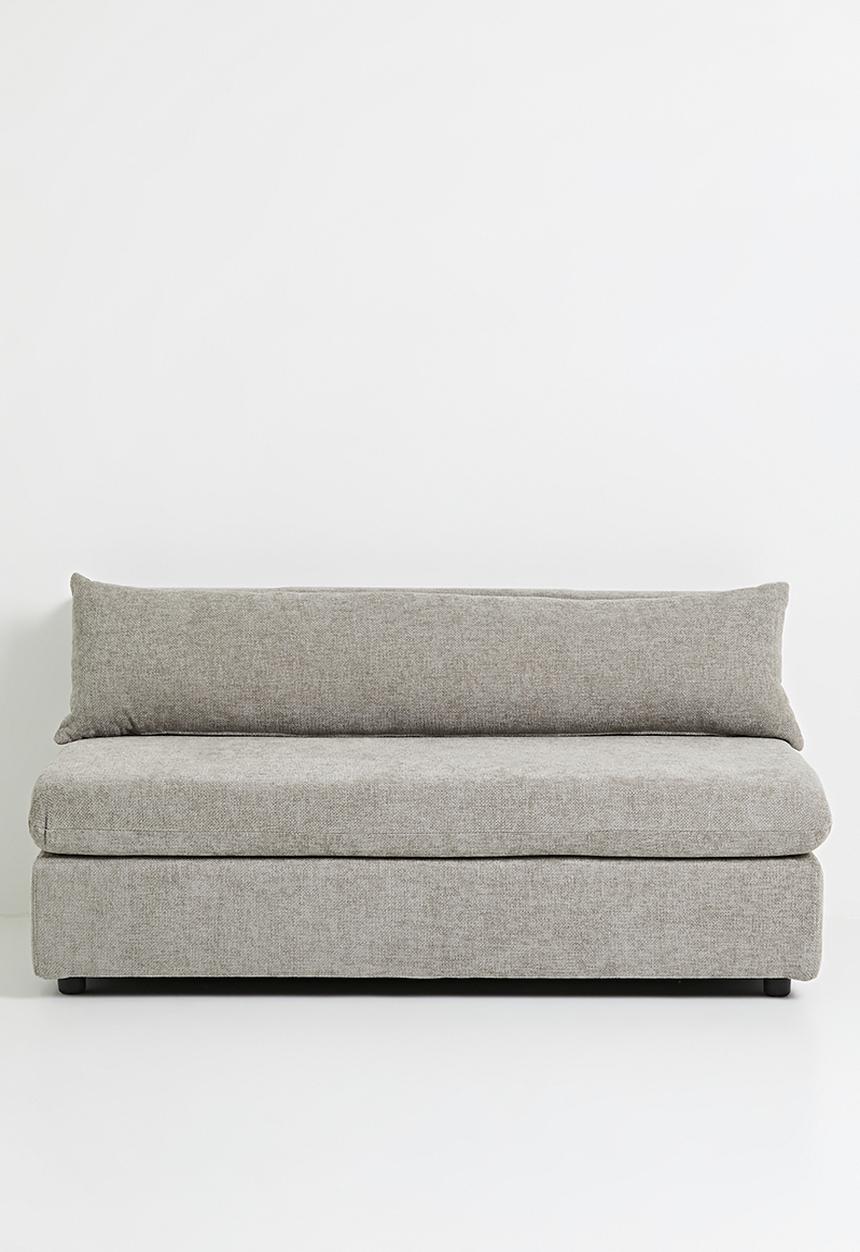 Sixth Floor - Starya armless 2 seater - stone