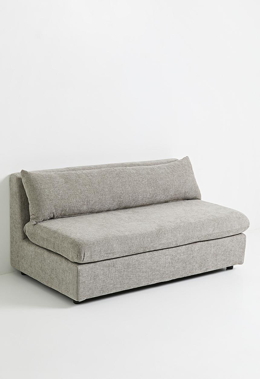 Sixth Floor - Starya armless 2 seater - stone
