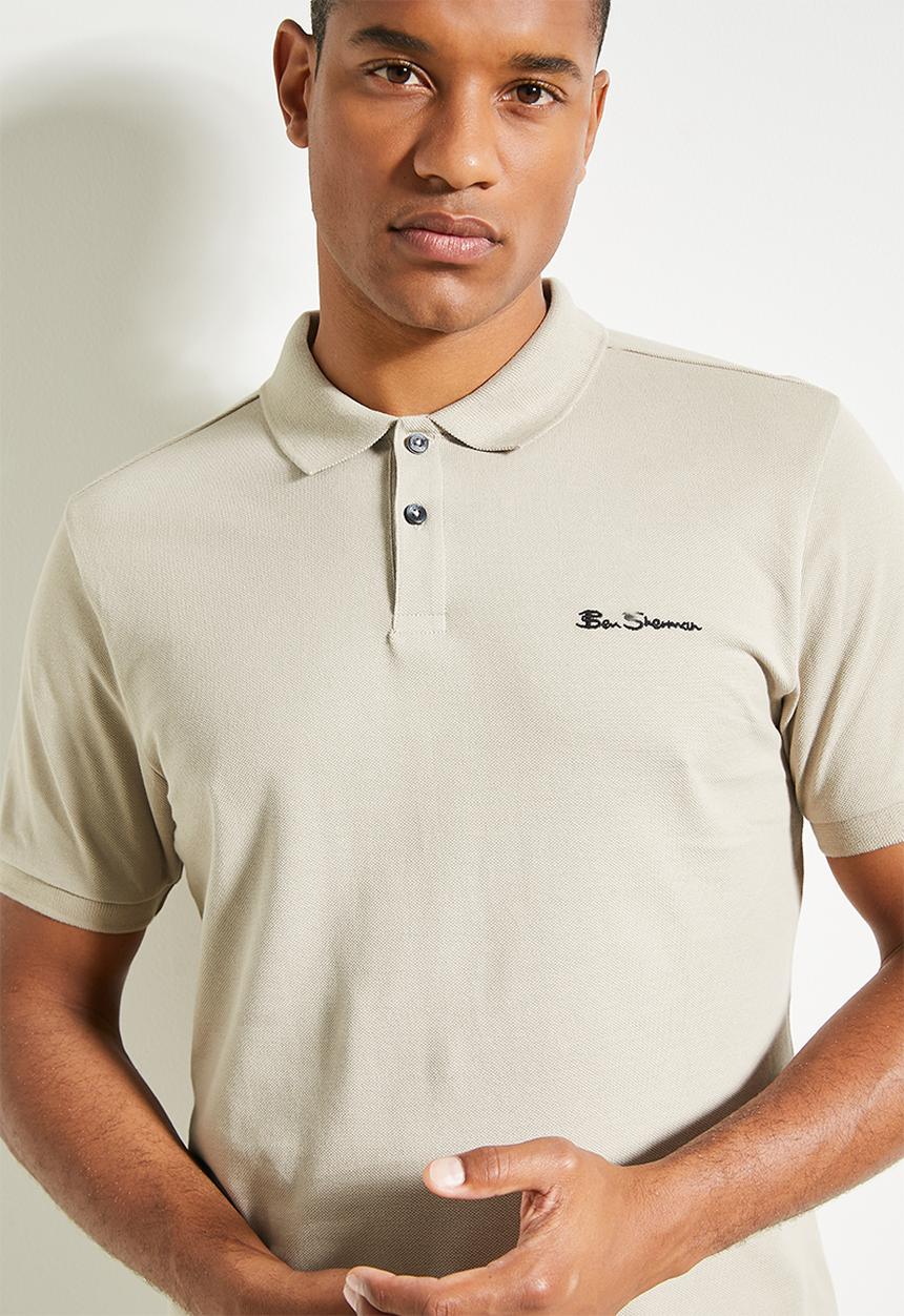 Ben Sherman - Ben Polo Short Sleeve - Sustained Grey