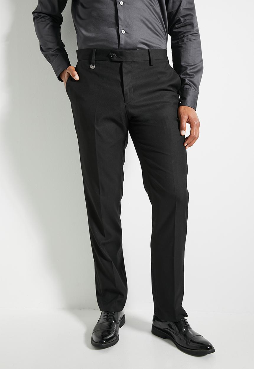 POLO - Mens Custom Fit Trouser - Black