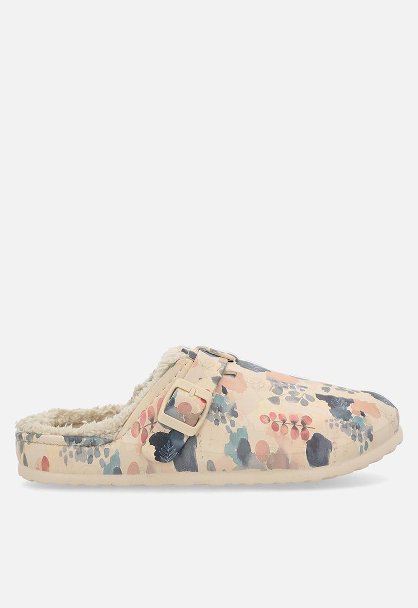 Hush Puppies - Soft desi fur multi mule - multi