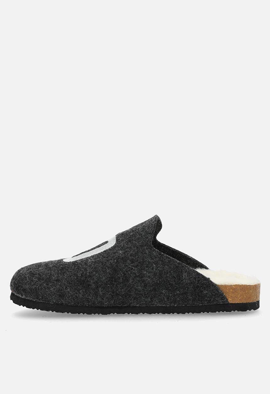 Hush Puppies - Soft bindi slipper - black