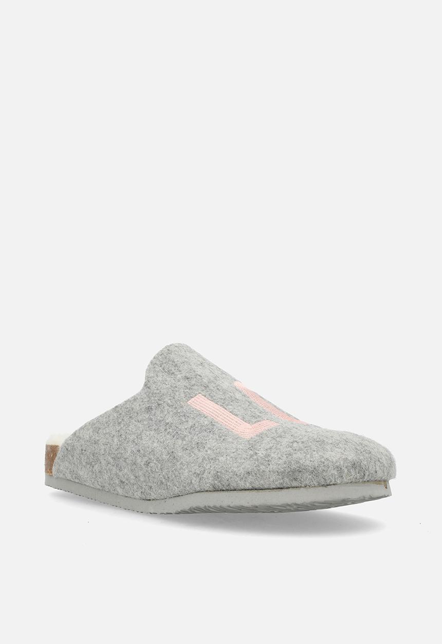 Hush Puppies - Soft bindi slipper - grey
