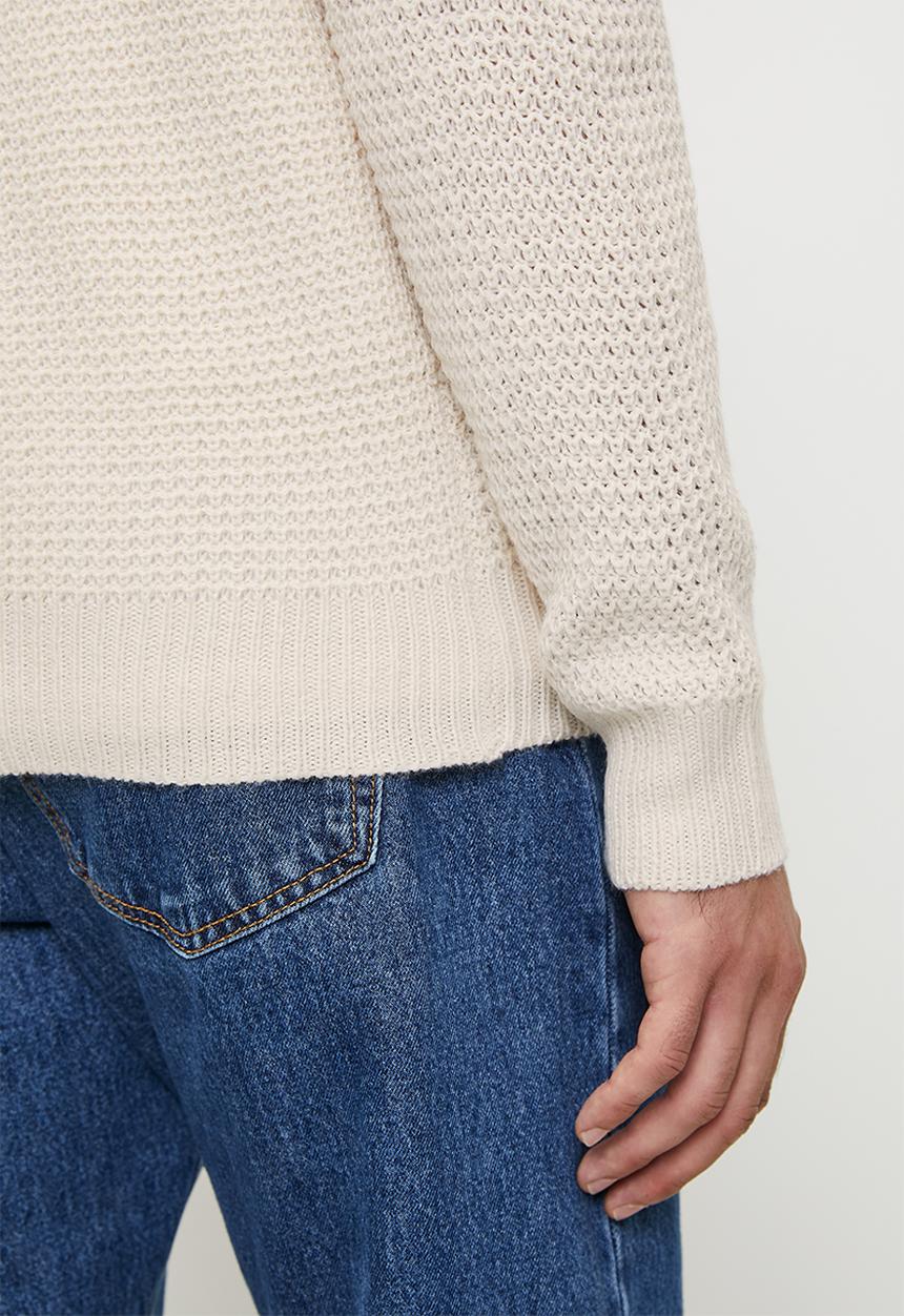Brave Soul - Knitwear - Oatmeal