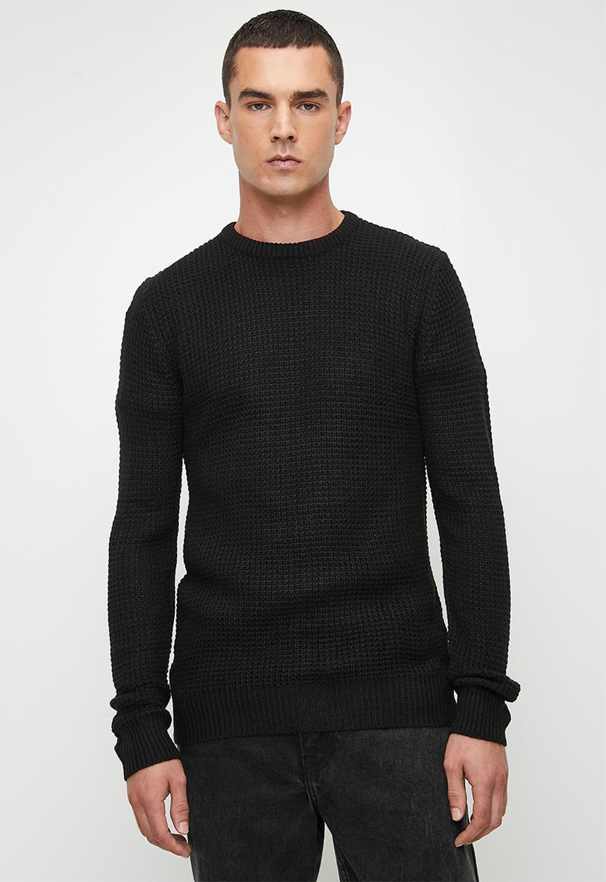 Brave Soul - Knitwear - Jet Black