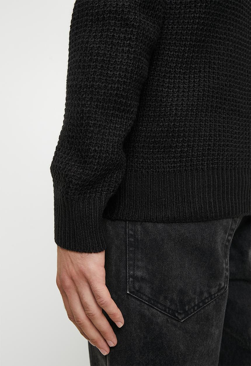 Brave Soul - Knitwear - Jet Black