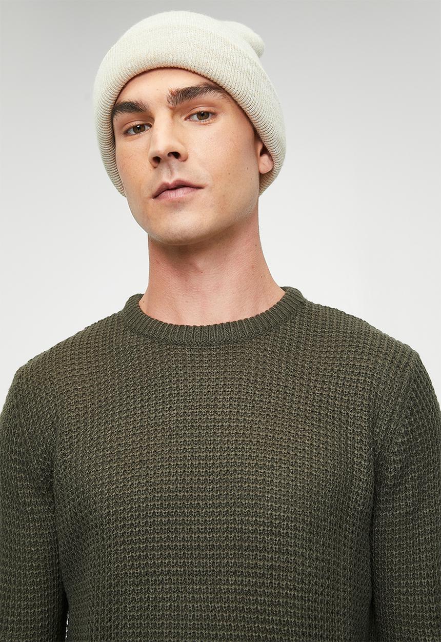 Brave Soul - Knitwear - Khaki