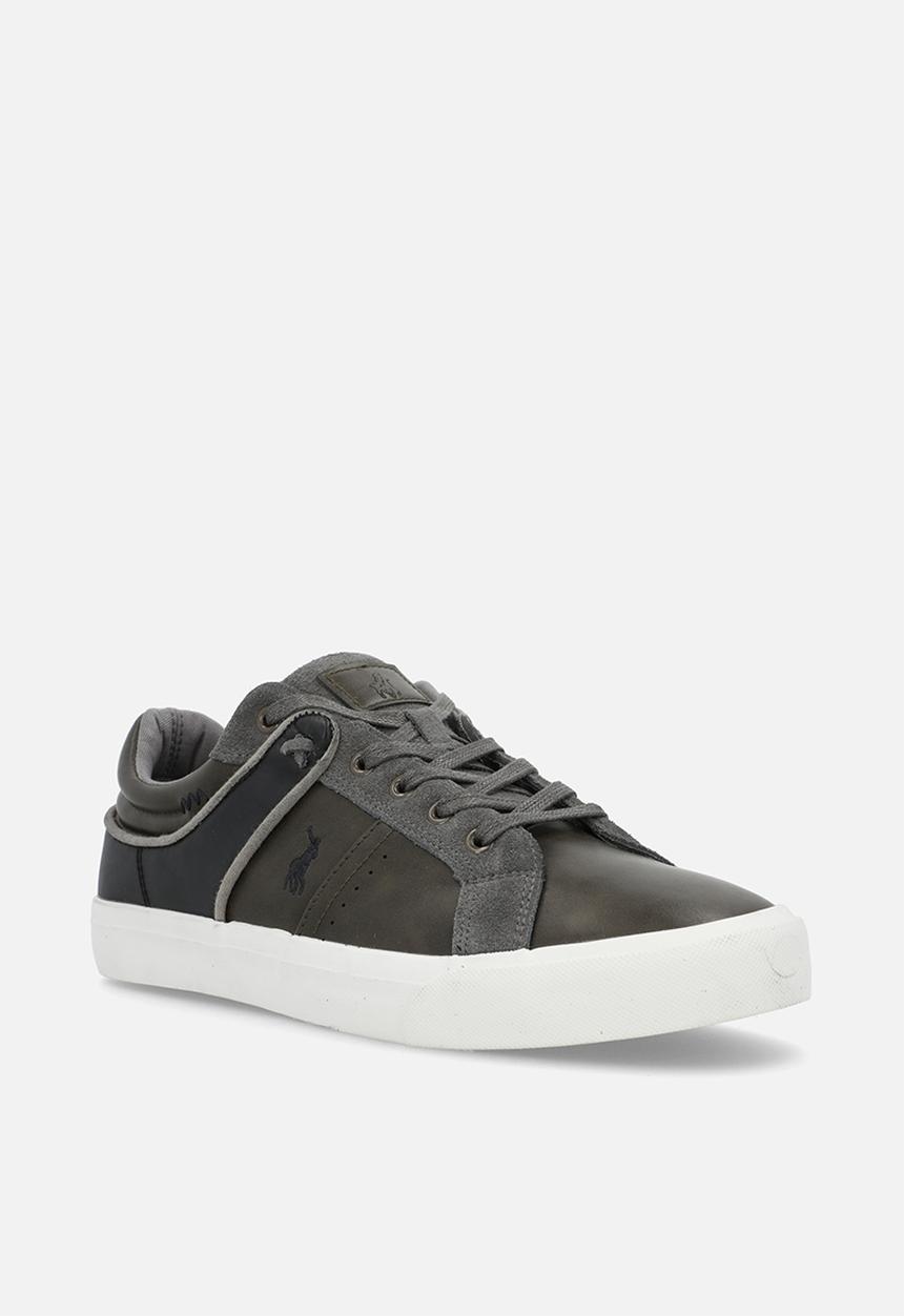 POLO - Contrast court sneaker - olive
