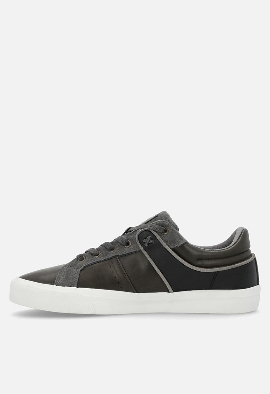 POLO - Contrast court sneaker - olive