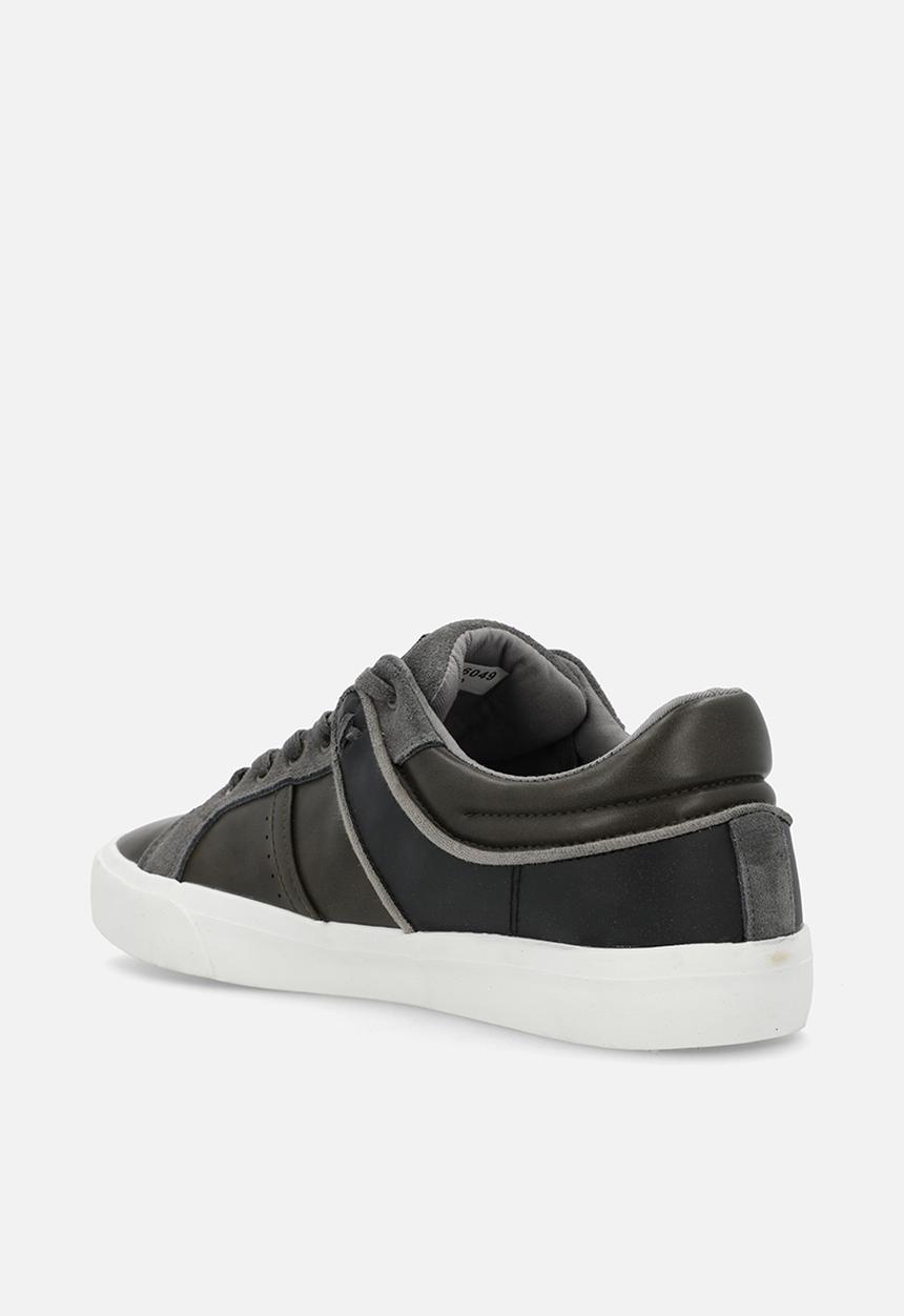 POLO - Contrast court sneaker - olive