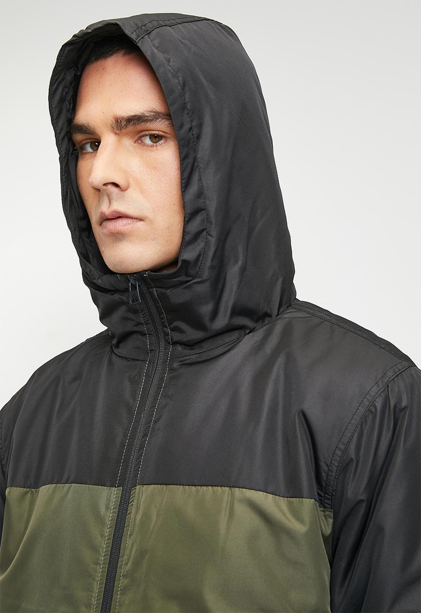 Brave Soul - Jackets - Black & Khaki
