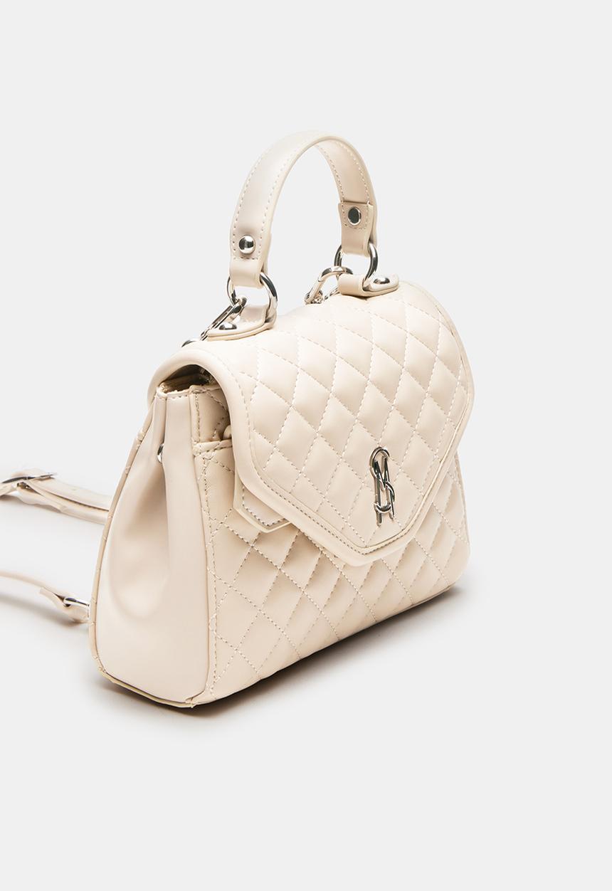 Steve Madden - Bkeys top handle bag - bone