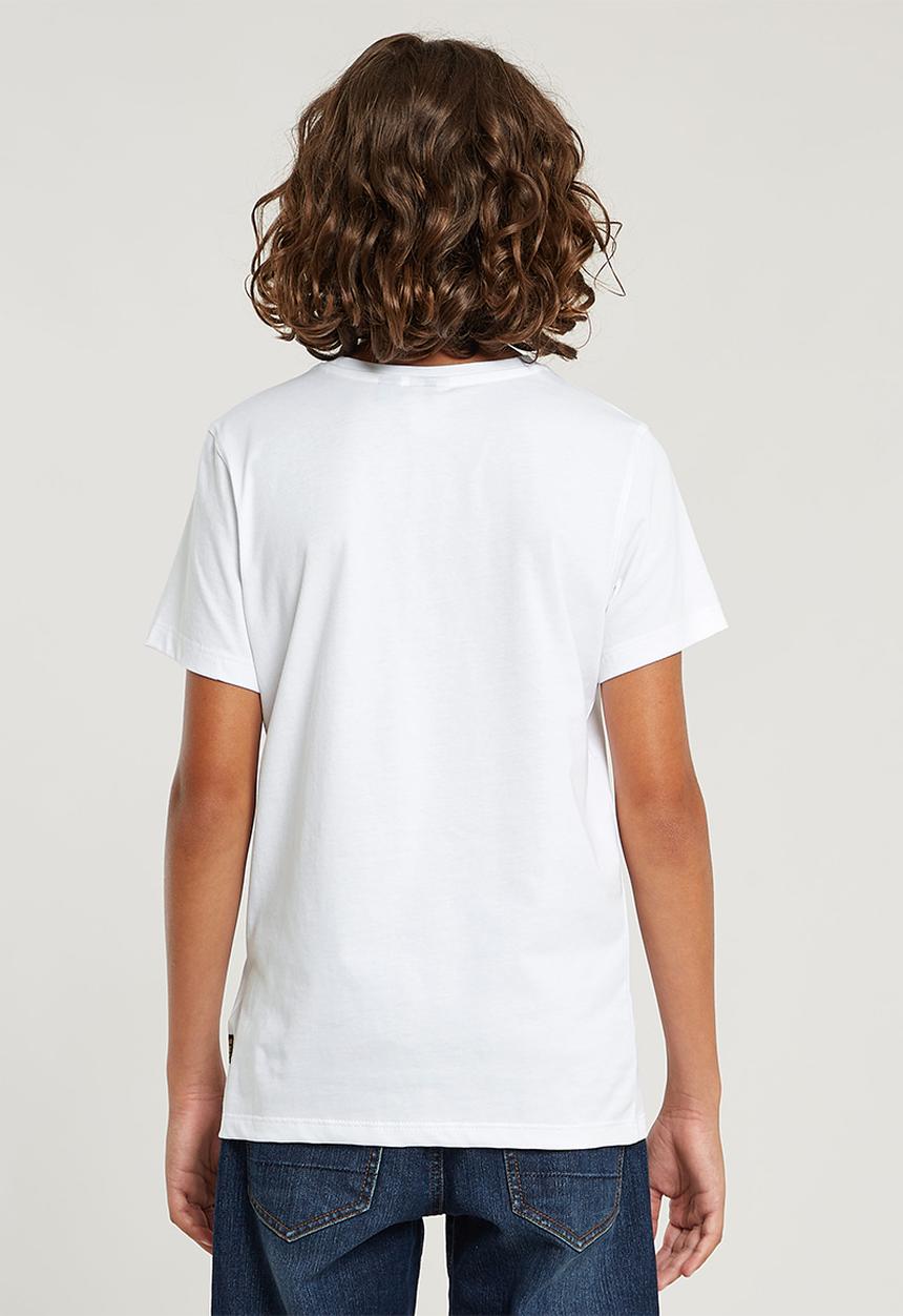 G-STAR - T-shirt Short sleeve R Comic - White