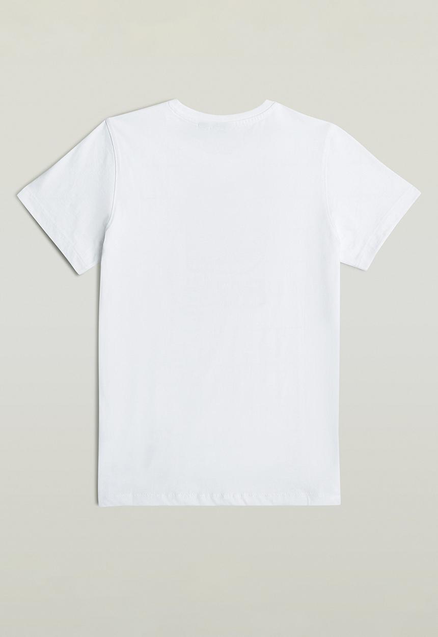 G-STAR - T-shirt Short sleeve R Comic - White