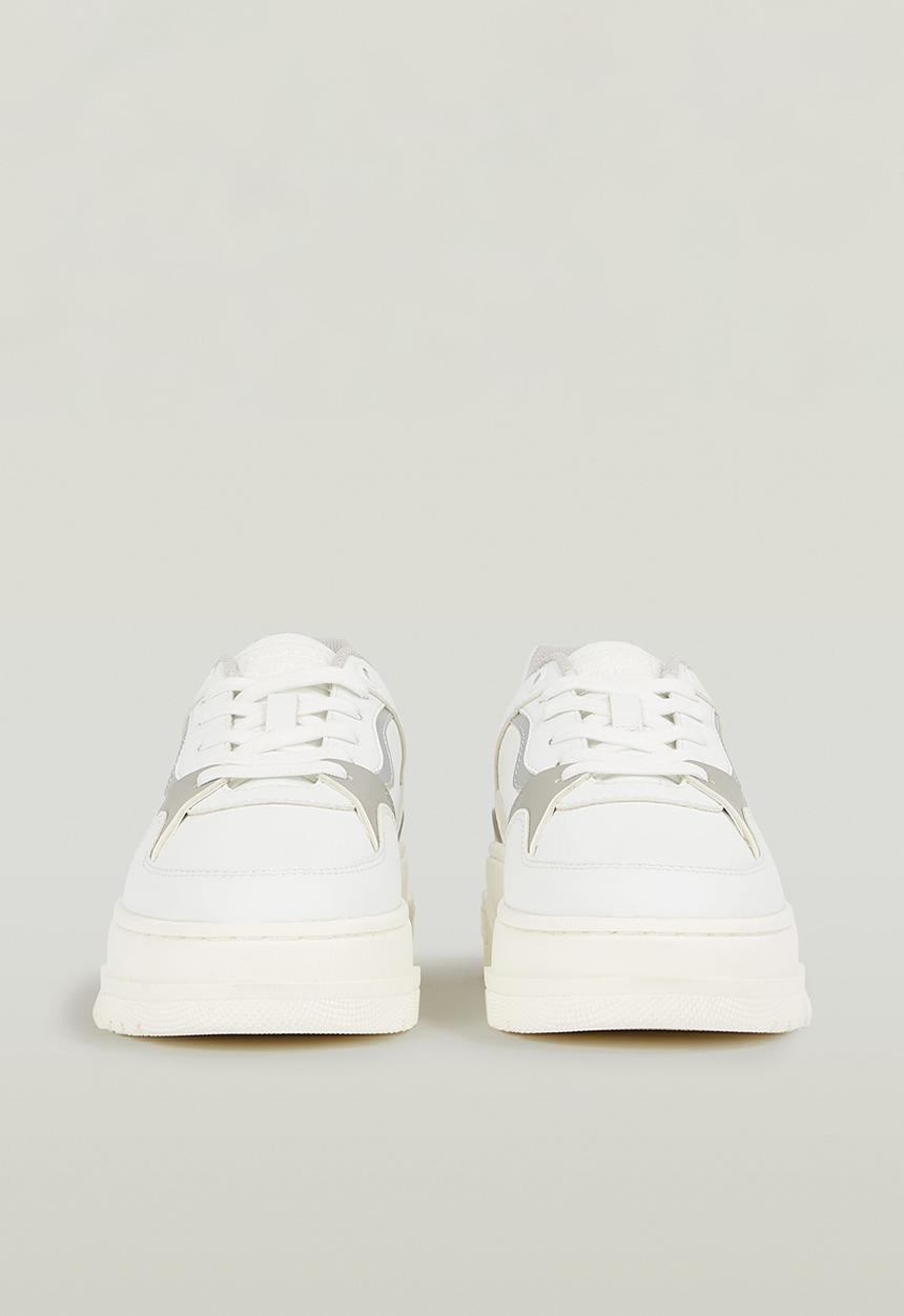 Lhana III Leather - White/Silver