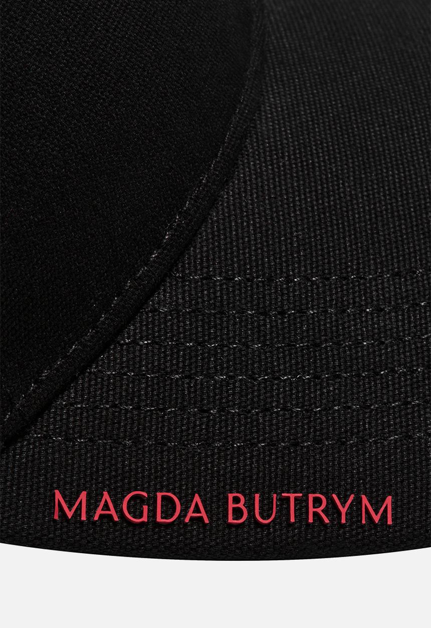 H&M - Magda Butrym H&M: Scarf cap - black