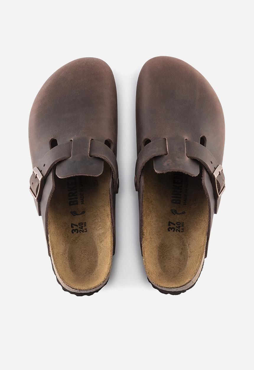Birkenstock - Boston narrow BS oiled leather - habana