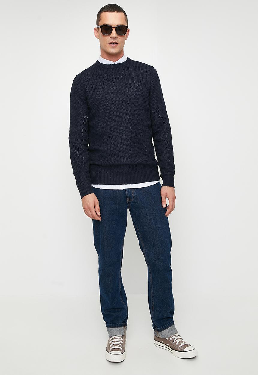Brave Soul - Knitwear - Dark Navy
