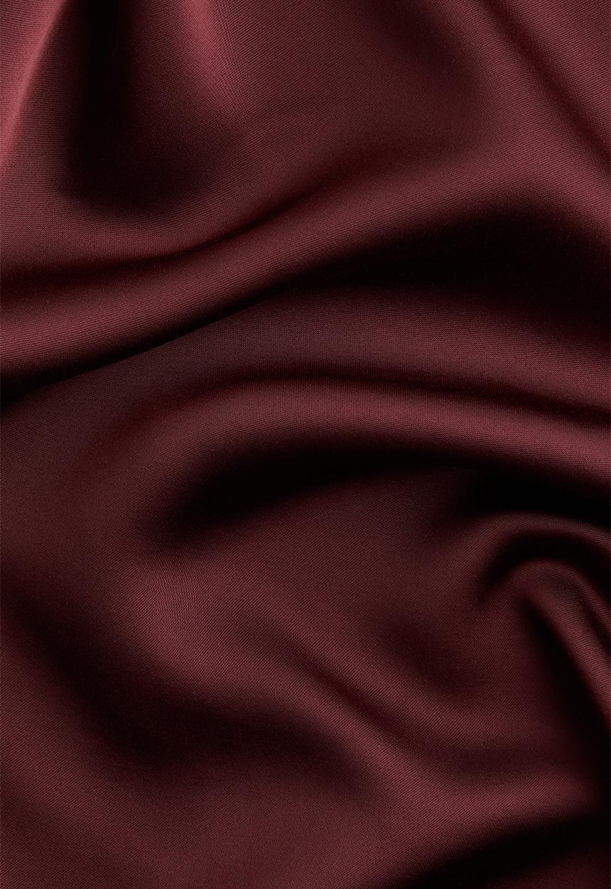 H&M - Midi skirt - burgundy