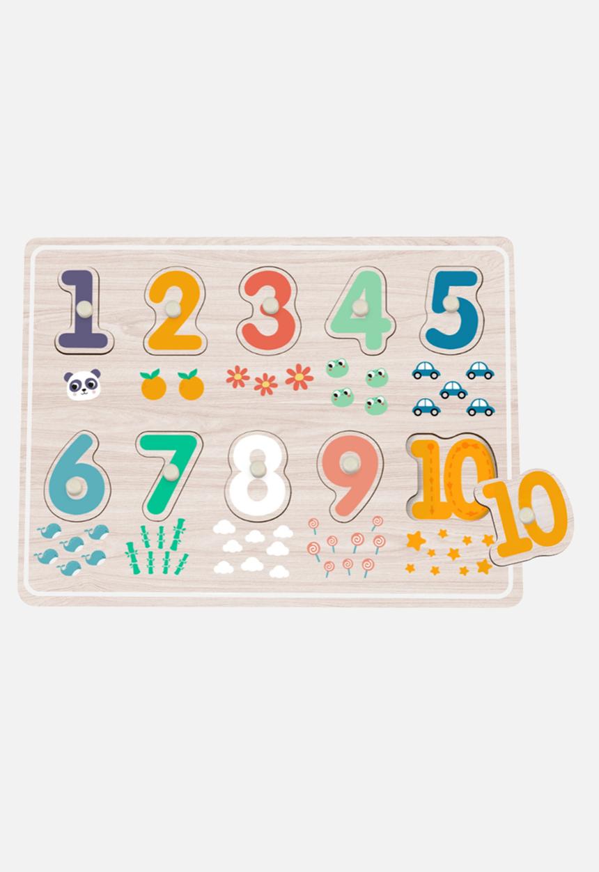 Greenbean Learning - Hi pando - number puzzle 1 - 10 - multi
