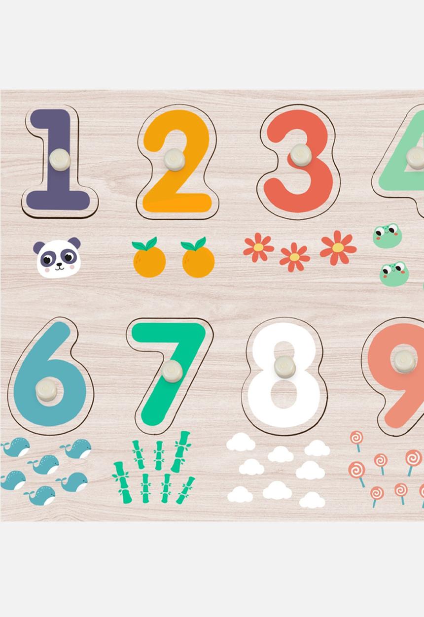 Greenbean Learning - Hi pando - number puzzle 1 - 10 - multi