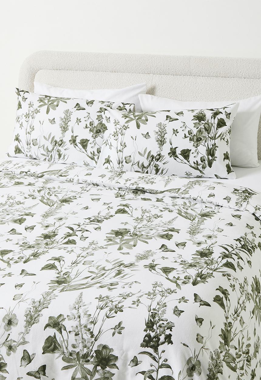 Sixth Floor - Floral Toile Cotton Blend Winter Bedding