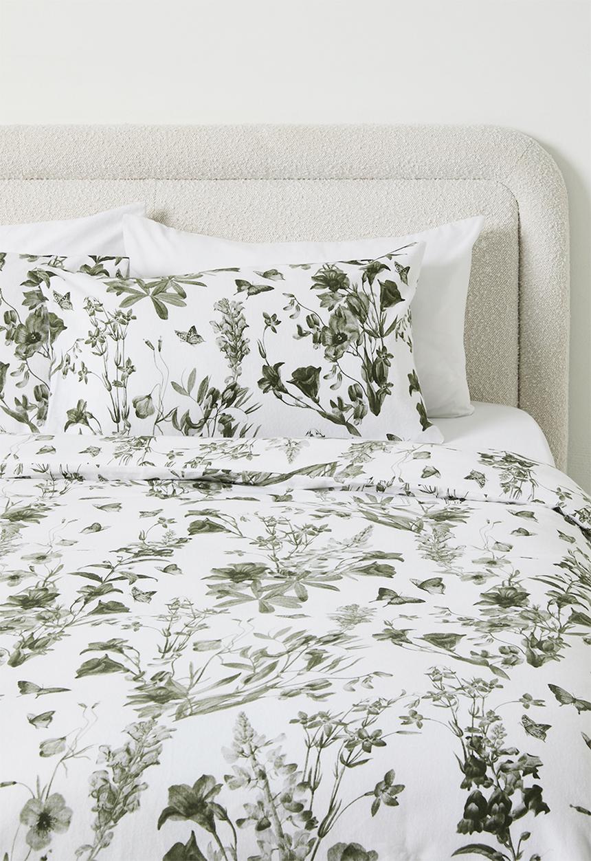 Sixth Floor - Floral Toile Cotton Blend Winter Bedding