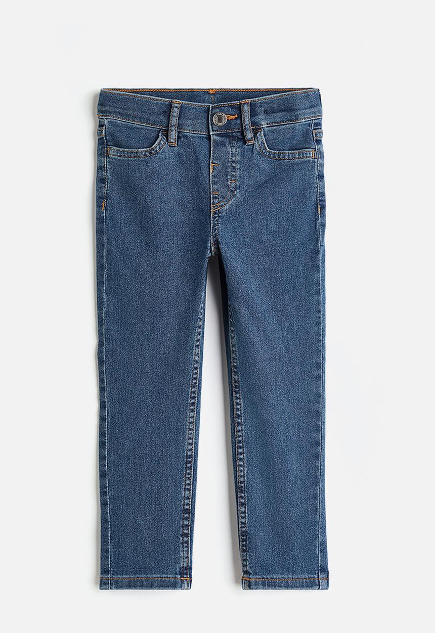 H&M - Superstretch slim fit jeans - denim blue 