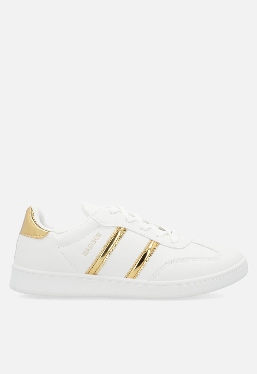 Madison® - Sneaker - white & gold