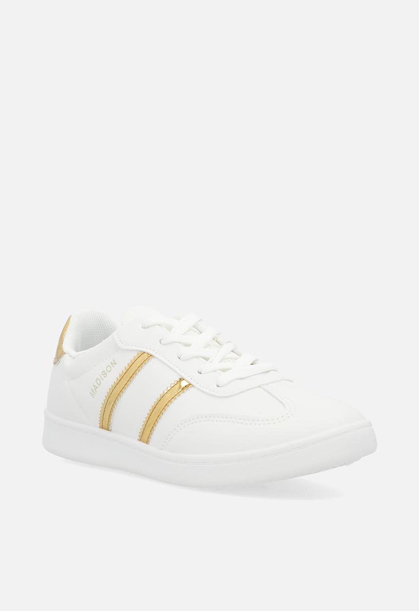 Madison® - Sneaker - white & gold