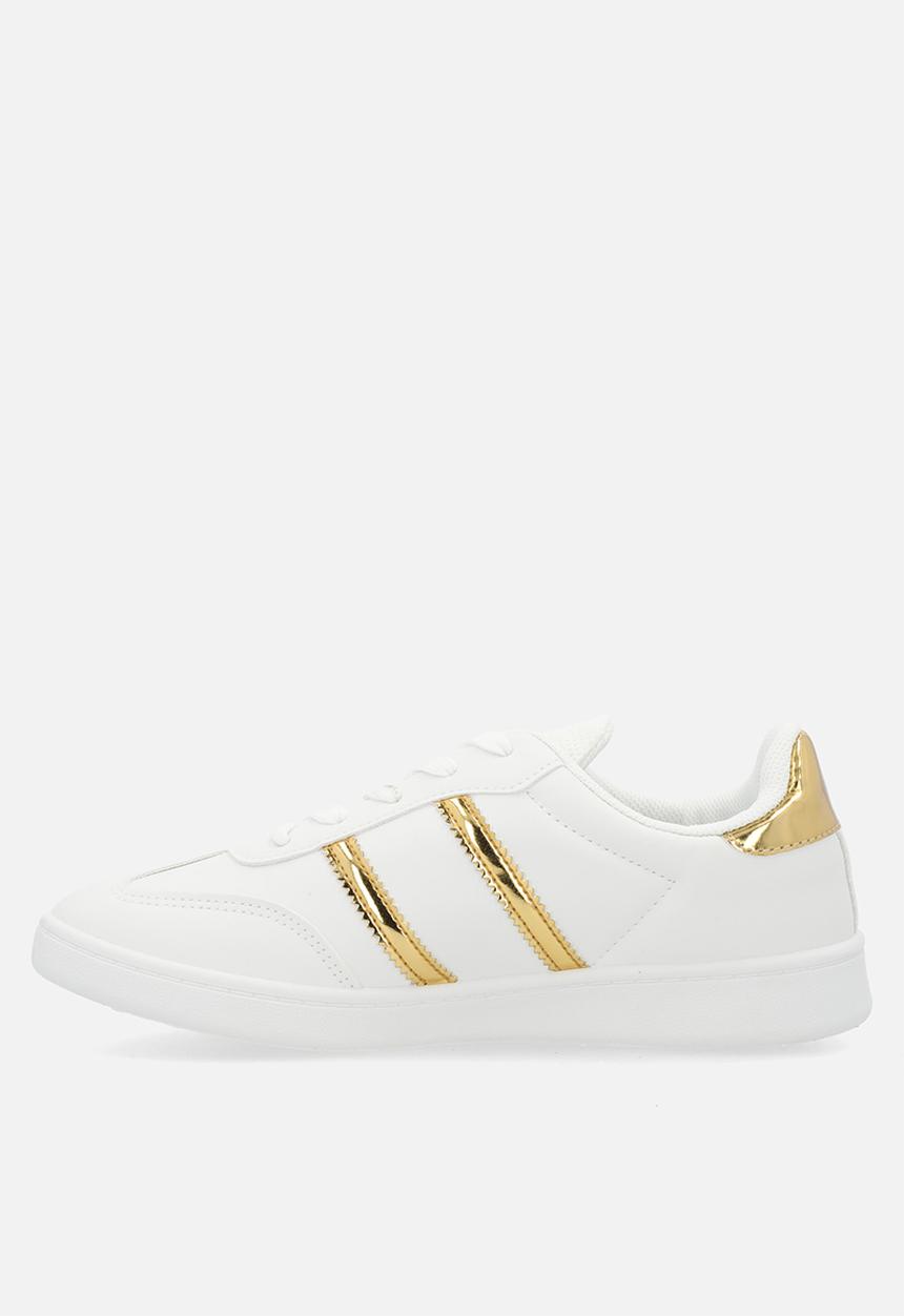 Madison® - Sneaker - white & gold
